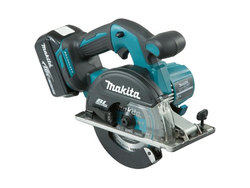 Пила дисковая DCS551RMJ 2х4.0Ач BLmotor аккумуляторная, Makita, DCS551RMJ
