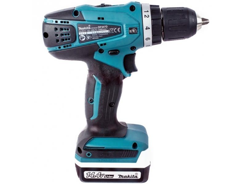 Шуруповерт DF347DWE 30/15Hm 2*1.5 Ah, MAKITA, DF347DWE