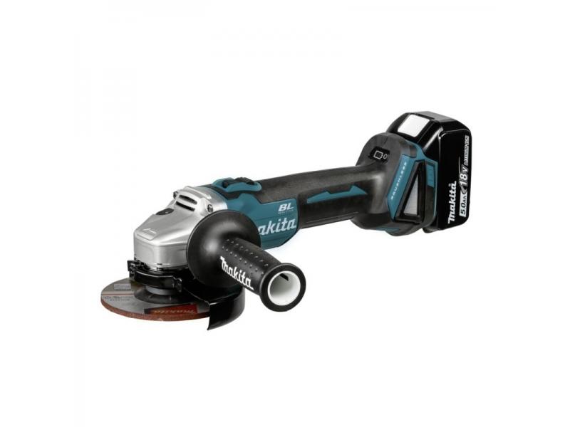 Углошлифмашина DGA504RF BL motor аккумуляторная, MAKITA, DGA504RF