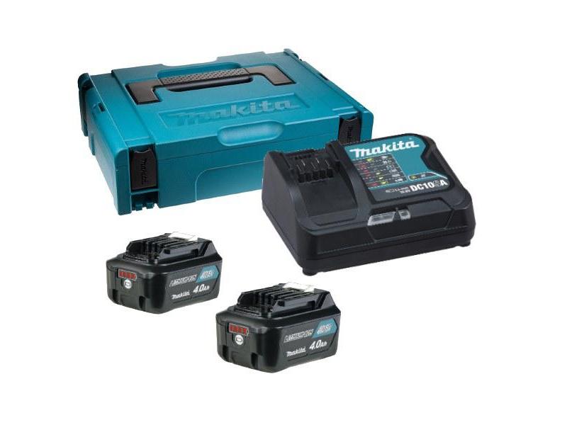 Набор PSK MKP1SM122 (BL1040Bx2шт.,DC10SA,кейс MAKPAC тип 1), MAKITA, 197637-3