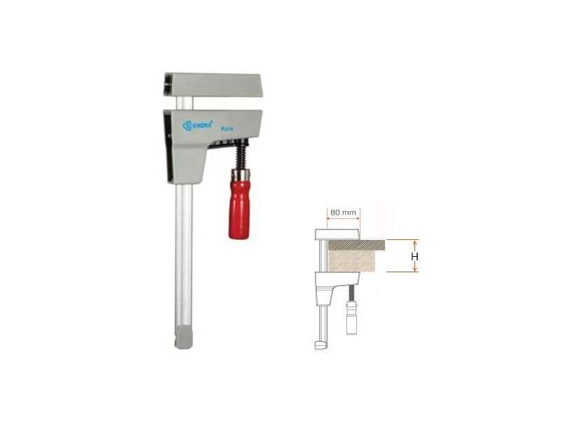 Струбцина сборочная параллельная 300х80 компонентная рукоятка, EHOMA, PJ30P