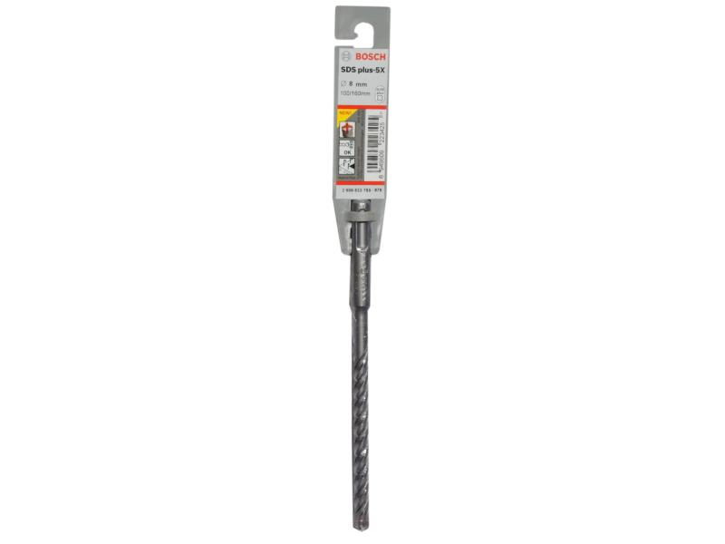 SDS-plus бур 5X 8x100x160 (-1-), BOSCH, 2608833789
