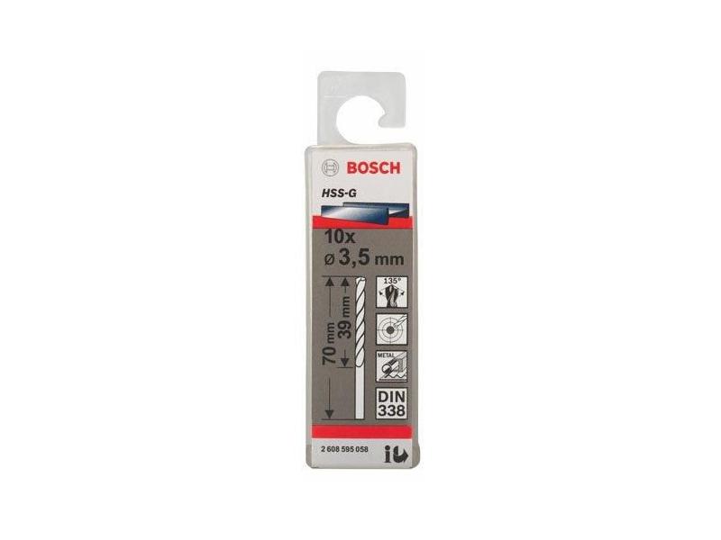Сверло HSS-G STANDARD 35ММ по металлу (-10-), BOSCH, 2608595058