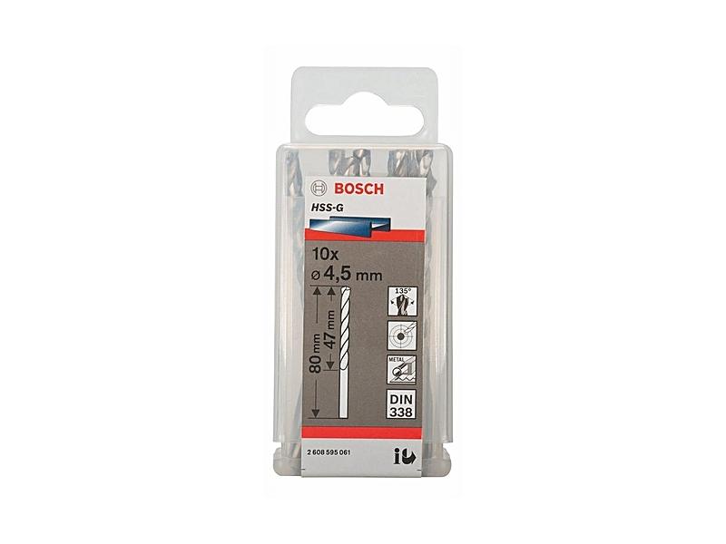 Сверло HSS-G STANDARD 45ММ по металлу (-10-), BOSCH, 2608595061