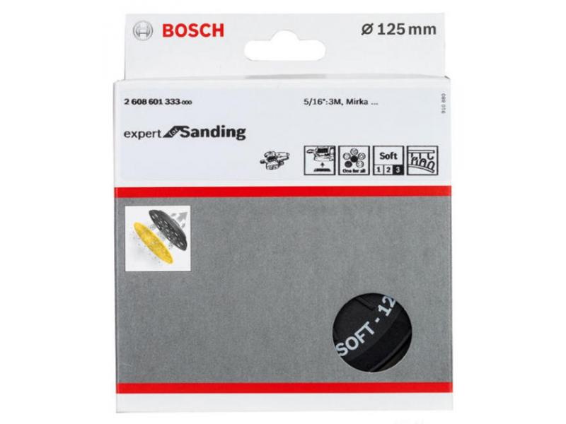 Шлифкруг тарельчатый Multihole мягкий d125мм, BOSCH, 2608601333