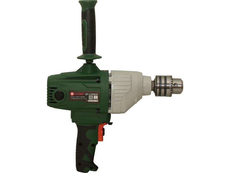 Дрель-миксер ДЭ-1100ЕМХ, Калибр, 46013