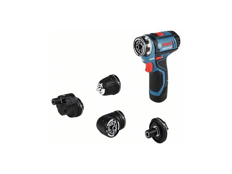 Шуруповёрт GSR 12V-15 FC 30 Нм ( 2*2.0 Ah) L-Boxx, BOSCH, 06019F6000