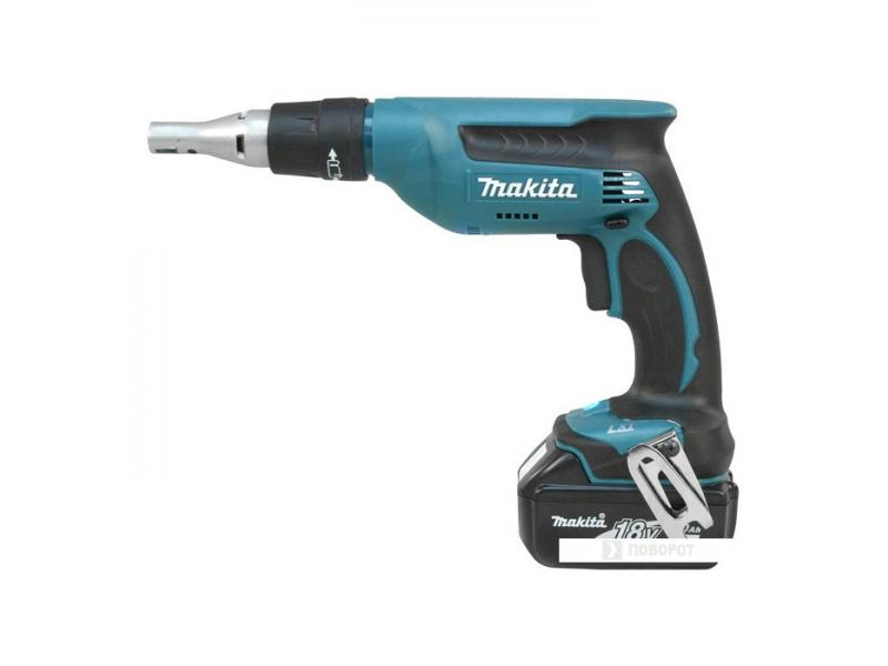 Шуруповерт DFS451RFE аккумуляторный 18В,2х3Ач, MAKITA, DFS451RFE