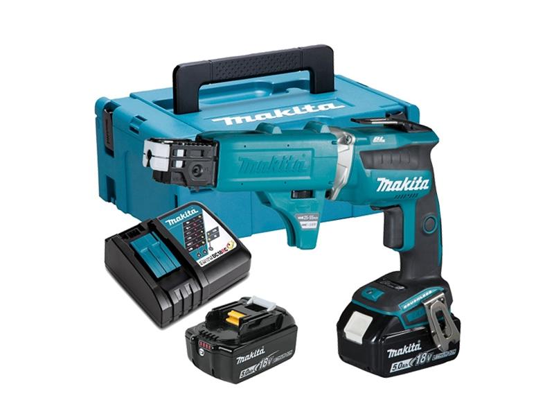 Шуруповерт DFS452TJX2 BL motor аккумуляторный для гипсокартона, MAKITA, DFS452TJX2