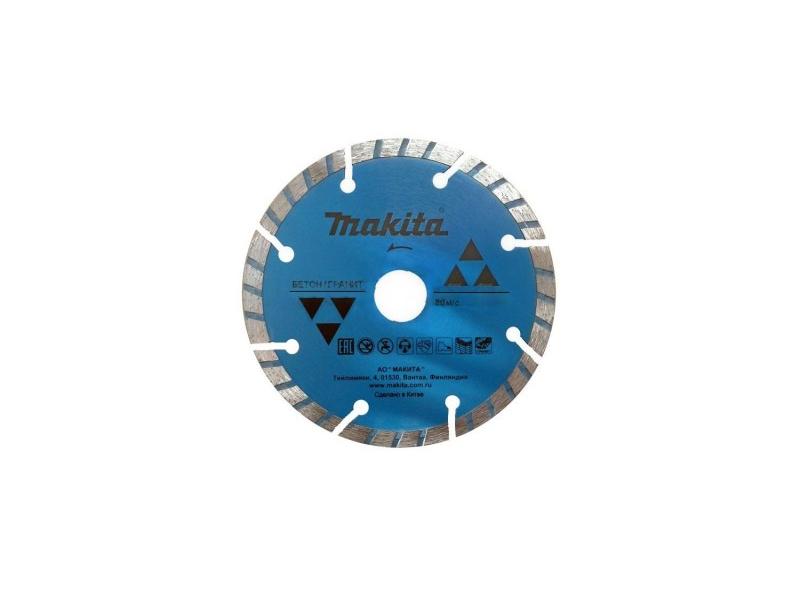 Алмазный диск сегментированный рифленый по бетону 230x22,23, MAKITA, D-41757