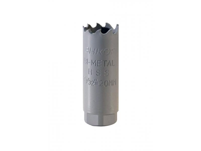 Коронка по металлу ф20мм Bi-Metal М3, Энкор, 24120