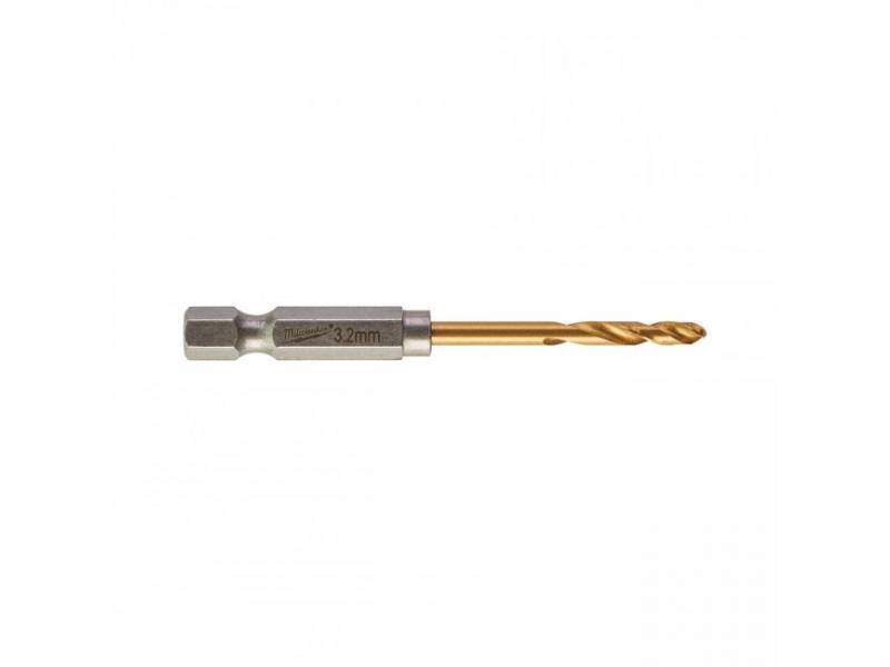 Сверло по металлу SWave HSS-G Ti. 3.2mm (2шт), MILWAUKEE, 48894706