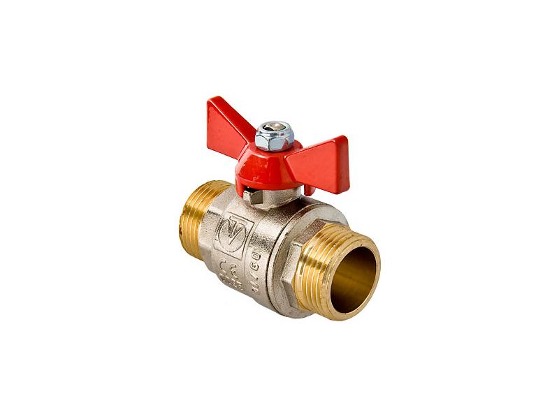 Кран шаровой 3/4 MM бабочка (12/144), Энкор, 36908