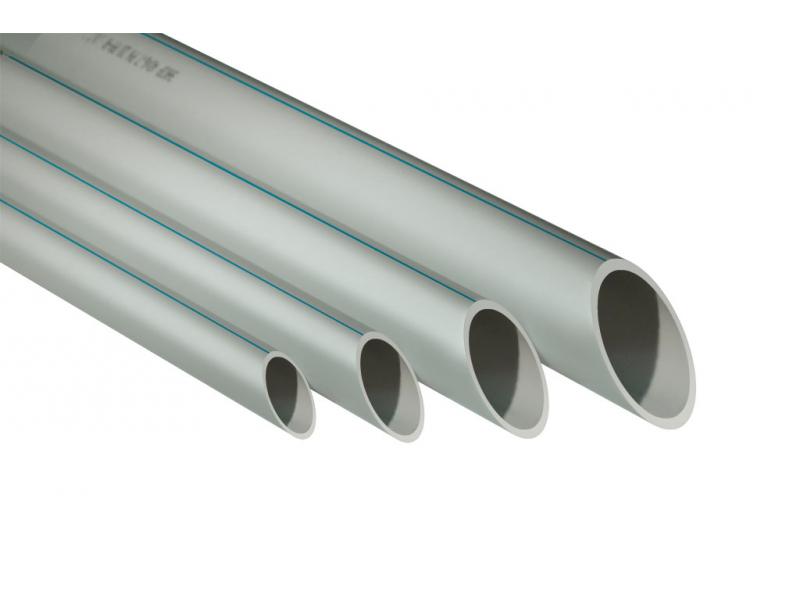 Труба PPR 32х 3,0мм PN10 серая (4/80), Энкор, 44402