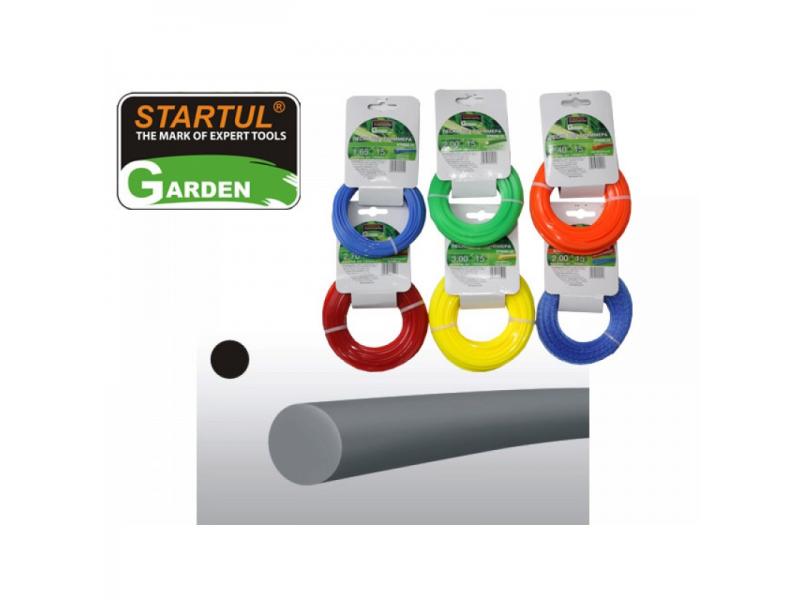 Леска ф 1.65мм х 15м кругл. сеч. STARTUL GARDEN, Китай ST6053-16