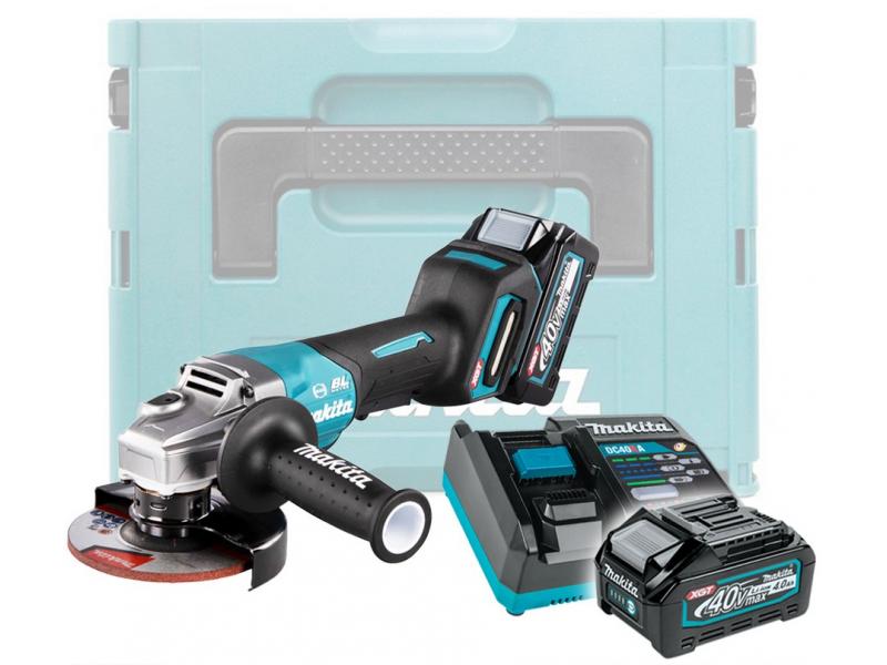 Углошлифмашина аккумуляторная MAKITA GA013GM201 XGT (GA 013 GM201)