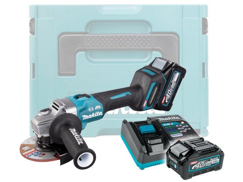 Углошлифмашина аккумуляторная MAKITA GA004GM201 XGT (GA 004 GM201)