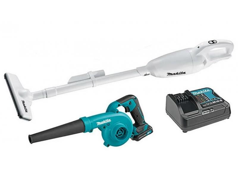 Набор аккумуляторного инструмента Makita CLX245SAX1 (UB100D / CL108FD / BL1021B / DC10SB)