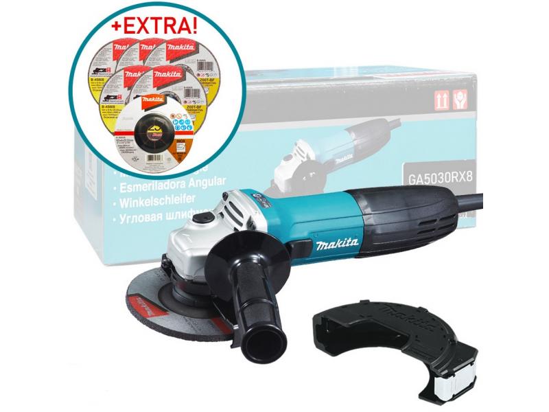 Угловая шлифмашина Makita GA5030RX8